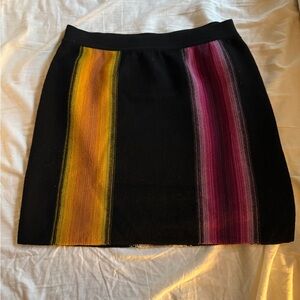 Missoni Black and Yellow Mini Pencil Skirt Night Out